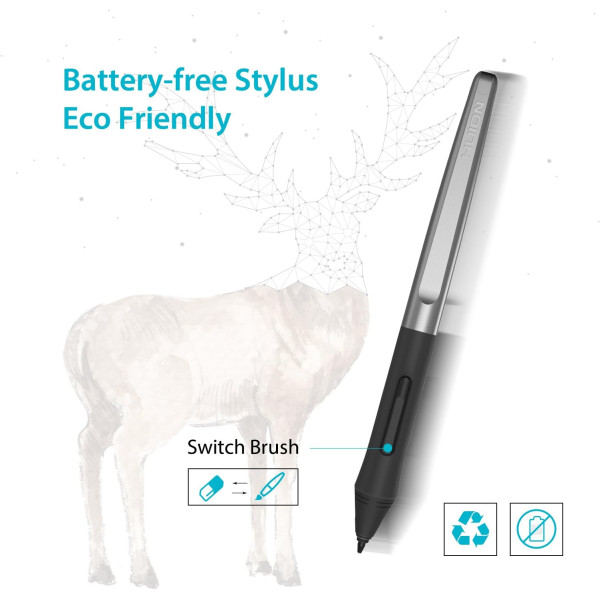 Huion PW100 Battery-Free Stylus for Huion Tablets