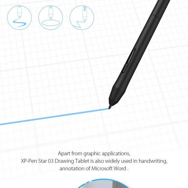 XP-PEN Star 03 V2 Graphics Drawing Tablet 12"