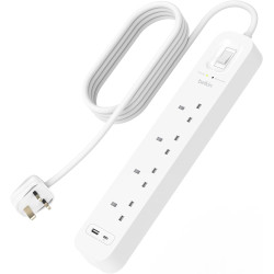 Belkin Connect Surge Protector 4-outlet with USB-C and USB-A Ports 