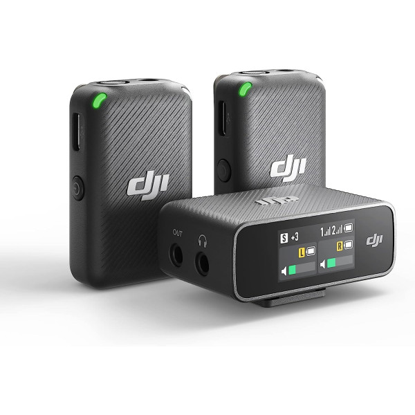 DJI Mic 2-Person Compact Digital Wireless Microphone