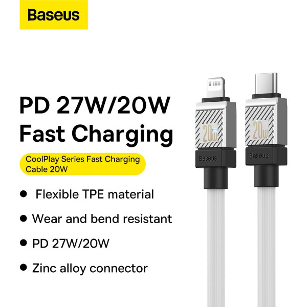 Baseus CoolPlay Series Type-C to Lightning Cable 2M