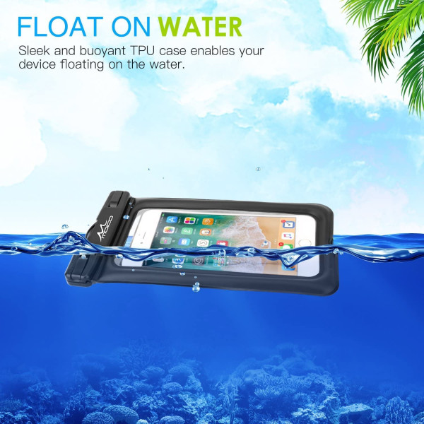 Phone Raft Universal Waterproof Floating Phone Case 7"