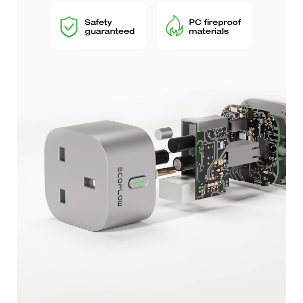 EcoFlow WiFi Smart Plug - UK-PLUG