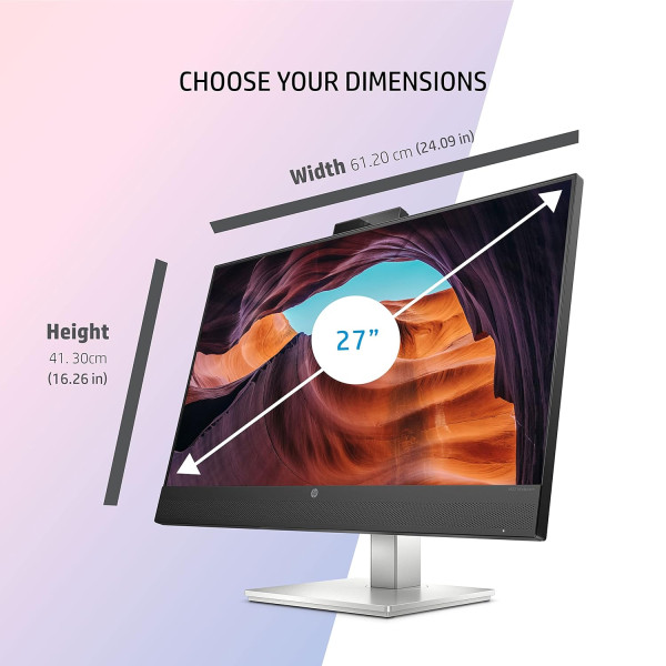 HP M27 Webcam Monitor Full HD IPS Monitor