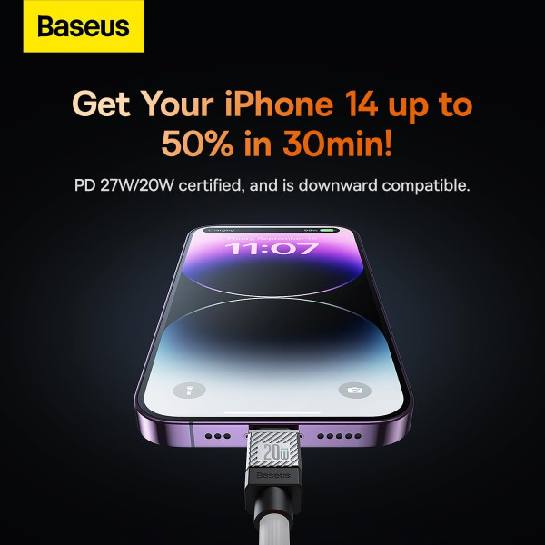 Baseus CoolPlay Series Type-C to Lightning Cable 2M