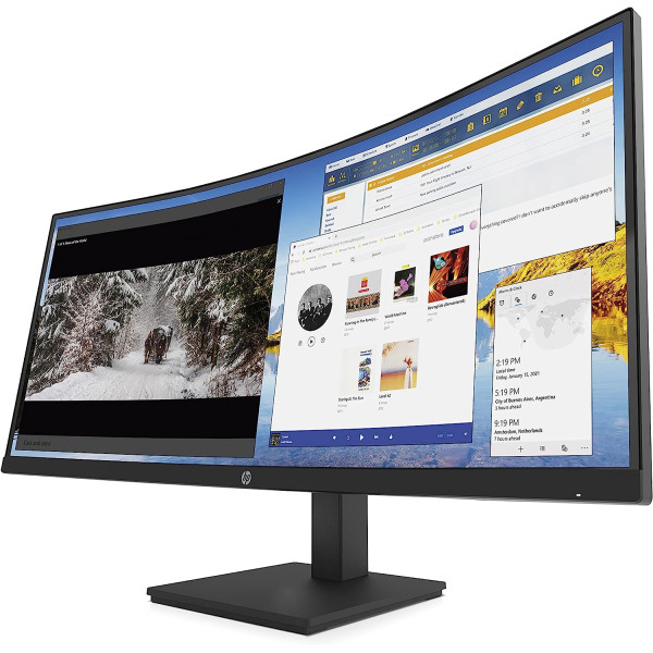 HP M34d 34 inch WQHD Curved VA Monitor