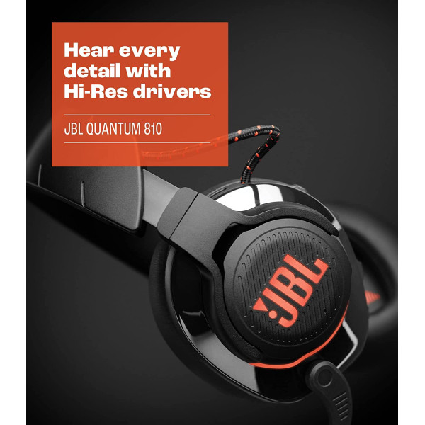 JBL Quantum 810 Wireless Noise-Canceling Gaming Headset 