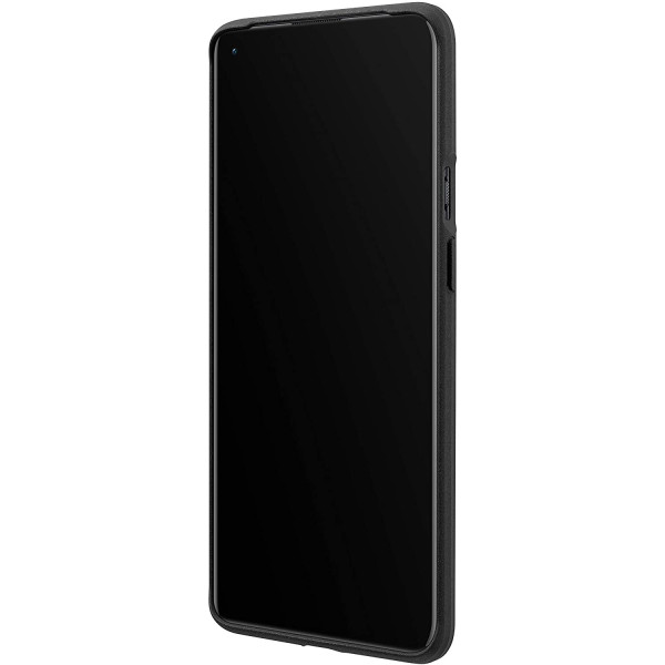 OnePlus 9 Sandstone Silicone Bumper Case - Black