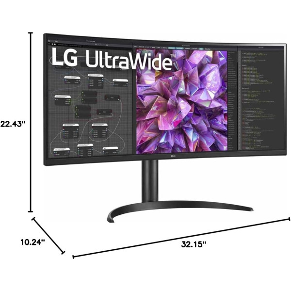 LG 34WQ75C Curved UltraWide 34" QHD IPS Display Monitor