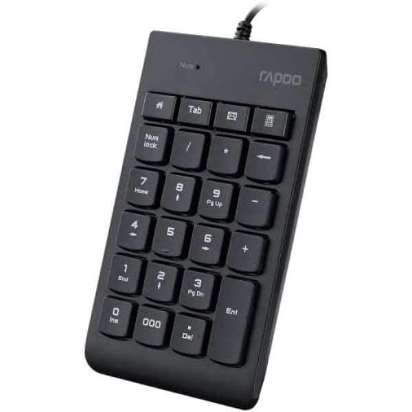 RAPOO K10 Wired Numeric keyboard Pad