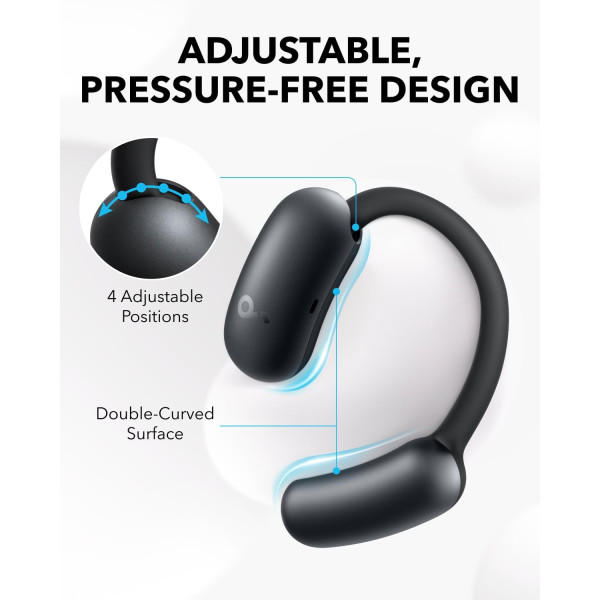 Anker Soundcore AeroFit 2 Adjustable Open-Ear Wireless Earbuds