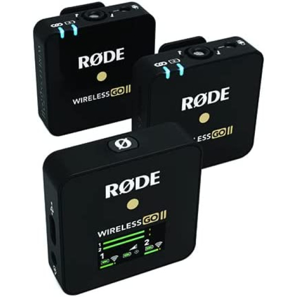 Rode Wireless Go II Dual Channel Wireless Microphone System