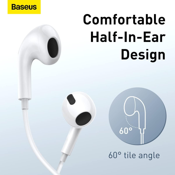 Baseus Encok H17 Wired Earphone With Mic