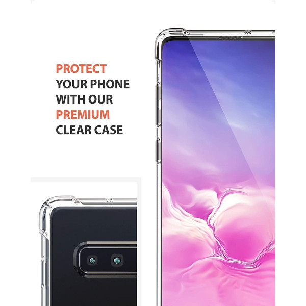 Samsung Galaxy S10/s10+ Clear Shockproof Case