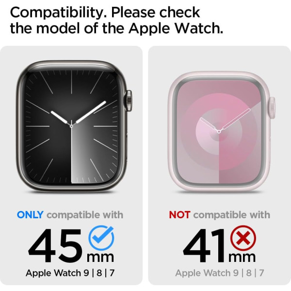 Spigen Lite Fit Pro Case + Band for Apple Watch 45mm