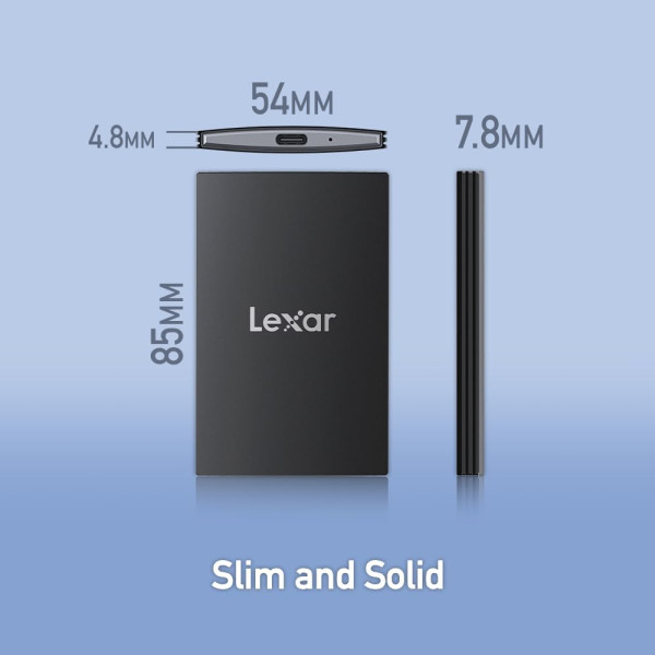 Lexar SL500 1TB USB 3.2 Gen 2x2 Portable SSD