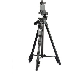 YUNTENG VCT-5208 Tripod For Mobile & Camera With Bluetooth Remote Shutter 