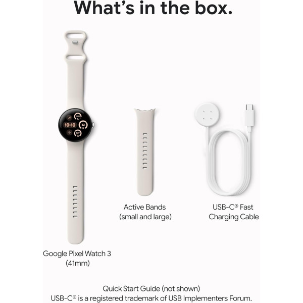 Google Pixel Watch 3 Smartwatch 41mm