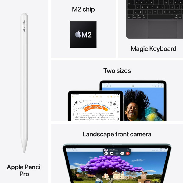 Apple iPad Air 13" M2 Chip 128GB Wifi + Cellular 5G