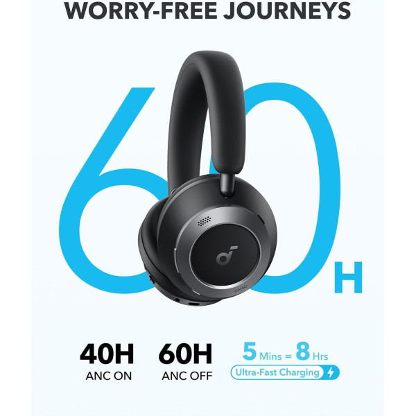 Anker Soundcore Space One Pro Foldable Over-Ear Headphones