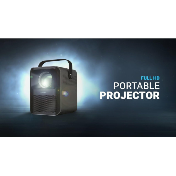 Porodo Lifestyle Full HD Smart Portable Projector