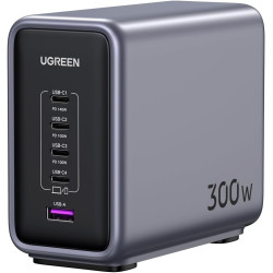 Ugreen Nexode 300W 5-Port PD GaN Fast Charger UK - CD333