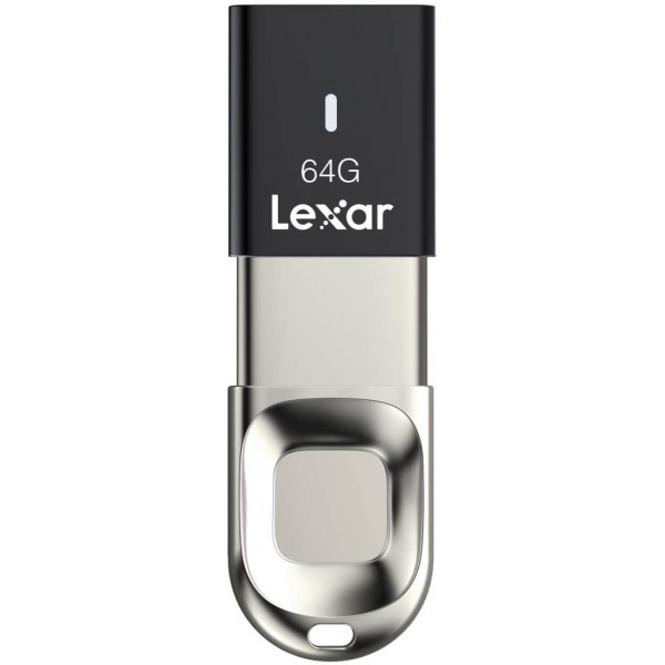 Lexar JumpDrive Fingerprint F35 64GB USB 3.0 Flash Drive