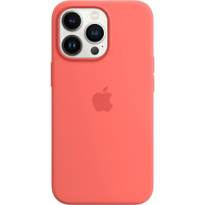 Apple iPhone 13 Pro Silicone Case with MagSafe - Pink Pomelo 